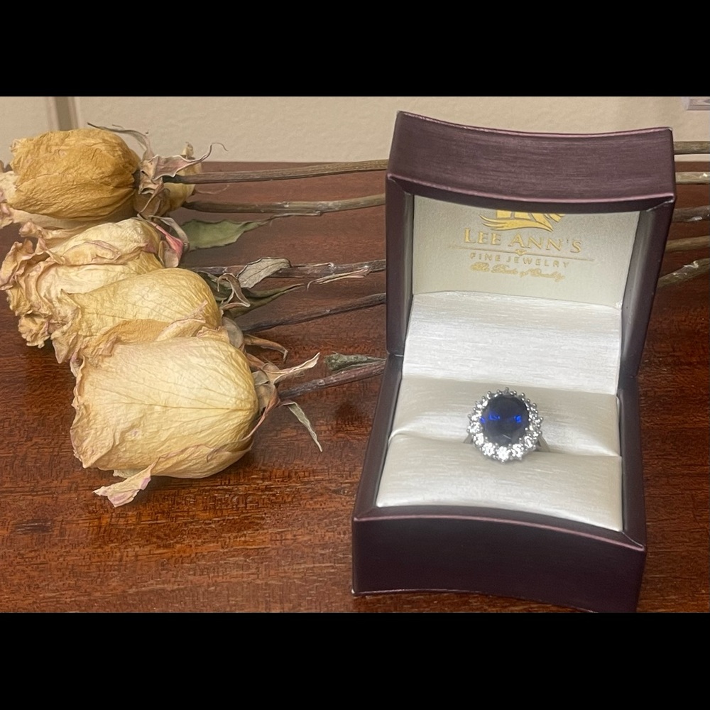 Replica of Princess Diana engagement ring.